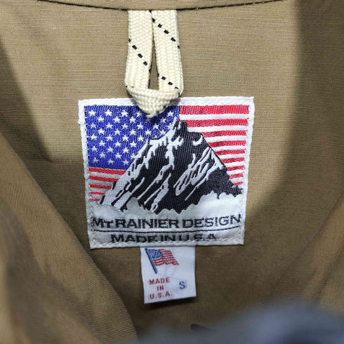 マウントレーニアデザイン MT.RAINIER DESIGN 64クロス USA製 フルジップ マウンテンパーカー メンズ import:S
