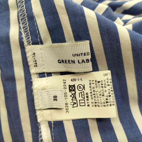 ユナイテッドアローズグリーンレーベルリラクシング UNITED ARROWS green label relaxing ブロードカシュクールワンピース レディース JPN:38