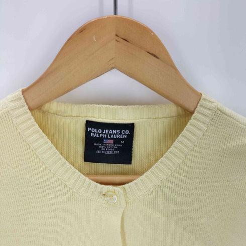 ポロジーンズカンパニーラルフローレン POLO JEANS COMPANY RALPH LAUREN 香港製 クルーネックコットンカーディガン レディース JPN:M