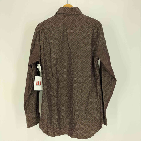 ポールスミス Paul Smith フラワー ジャガード レギュラーカラー L/S シャツ メンズ import:L