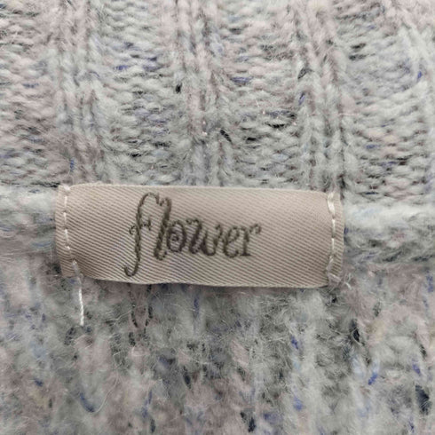flower モックネックニット レディース