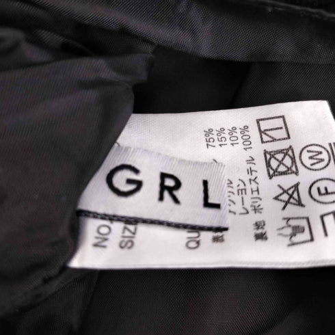 グレイル GRL ツイードショート丈ジャケット×ミニスカートセットアップ レディース S