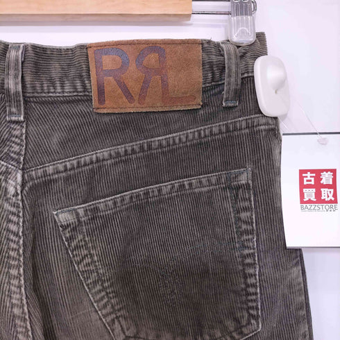 ダブルアールエルラルフローレン RRL RALPH LAUREN ボタンフライ ストレート コーデュロイパンツ メンズ 28/30