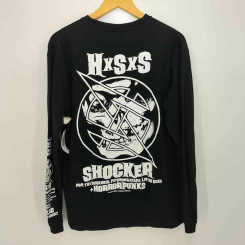 L/S クルーネック バンドTシャツ メンズ import:XL