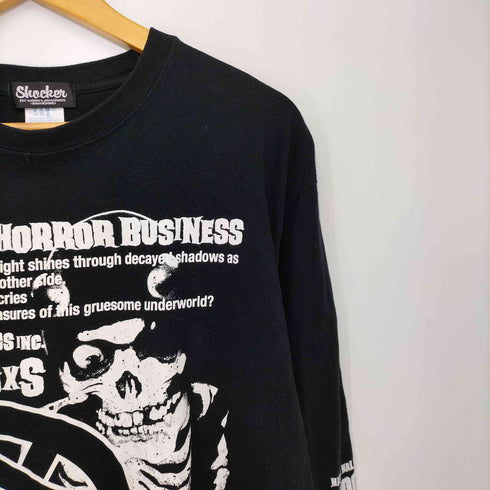 L/S クルーネック バンドTシャツ メンズ import:XL