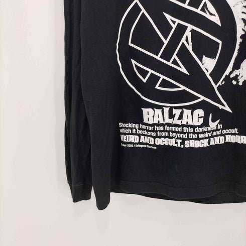 L/S クルーネック バンドTシャツ メンズ import:XL