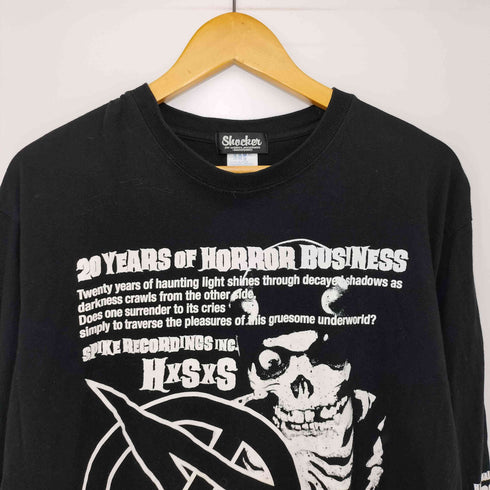 L/S クルーネック バンドTシャツ メンズ import:XL