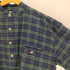 LEE VALLEY タータンチェック バンドカラー グランパシャツ メンズ import:M