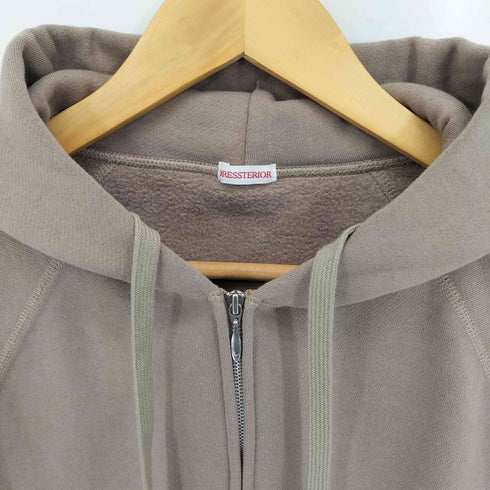 ドレステリア DRESSTERIOR 22AW バックフリースジップアップ レディース 34