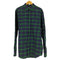 ランズエンド LANDS END タータンチェック ボタンダウン L/S ネルシャツ メンズ import:M