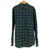 ランズエンド LANDS END タータンチェック ボタンダウン L/S ネルシャツ メンズ import:M