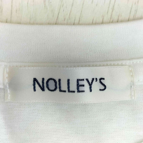 ノーリーズ NOLLEY’S 23SS 5C BASIC 5分袖Tシャツ レディース 36
