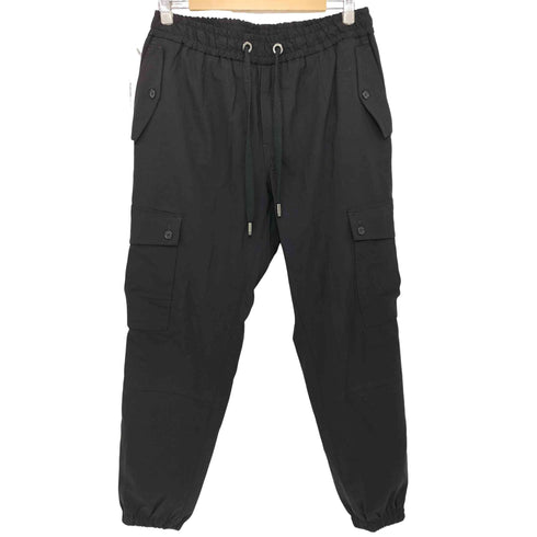 ドルチェアンドガッバーナ DOLCE&GABBANA ストレッチサイドラインマルチポケットカーゴジョガーパンツ メンズ EUR:50
