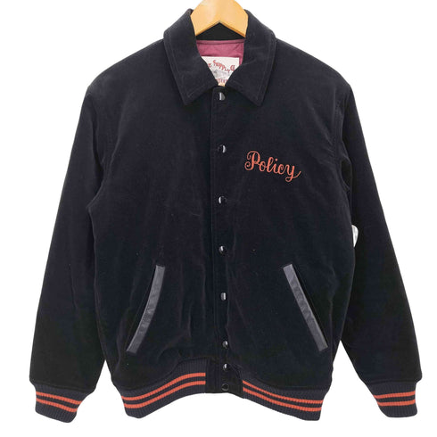 キャリー CALEE COTTON VELVET EMBROIDERY COACH JACKET メンズ M