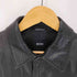ボスヒューゴボス BOSS HUGO BOSS ITALIAN LAMB MAPPA ダブルジップアップ レザージャケット メンズ