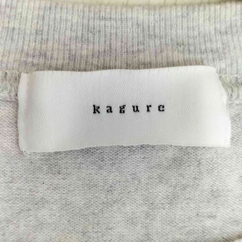 カグレ kagure 23SS オープンエンド5分袖プルオーバー レディース FREE