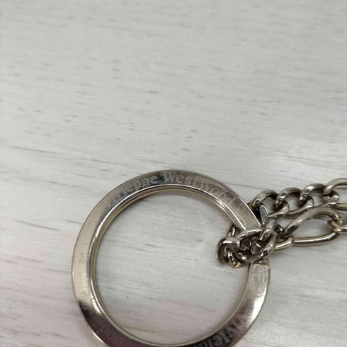ヴィヴィアンウエストウッド Vivienne Westwood オーブロゴ ハートレザーキーホルダー レディース