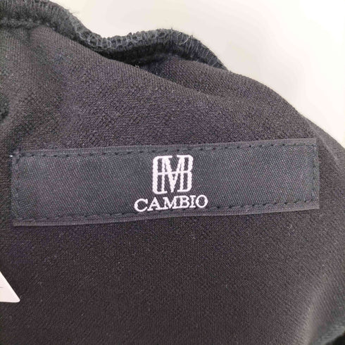 カンビオ CAMBIO 膨れジャガードピンタック入りテーパードパンツ メンズ M
