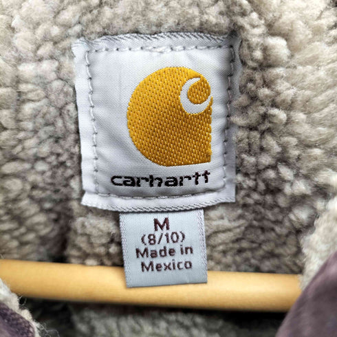 カーハート Carhartt MADE IN MEXICO Sherpa Lined Sandstone Sierra Jacket ダック シエラジャケット レディース import:M