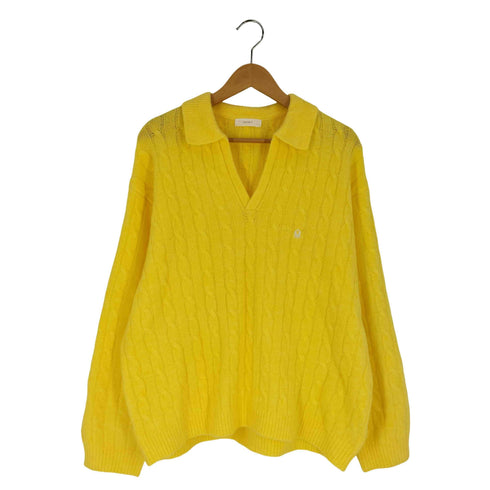 MUHET スキッパーポロニット メンズ JPN:M