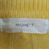 MUHET スキッパーポロニット メンズ JPN:M