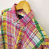 ラルフローレン RALPH LAUREN CLASSIC FIT マドラスチェック ボタンダウンシャツ メンズ import:L