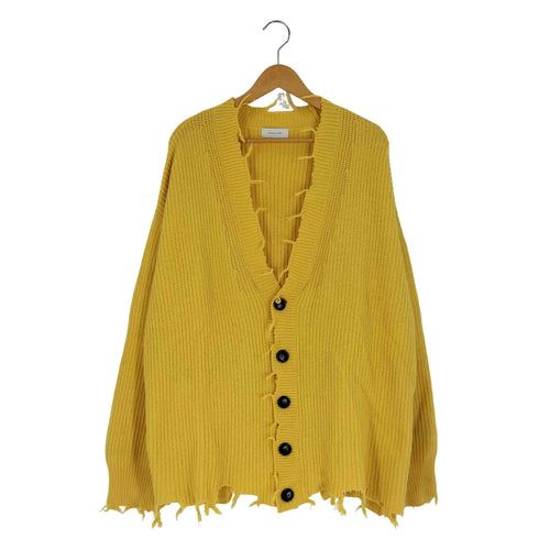 インターファクトリー INTER FACTORY oversize damaged knit cardigan オーバーサイズダメージニットカーディガン メンズ FREE