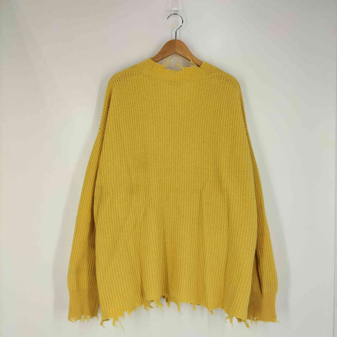インターファクトリー INTER FACTORY oversize damaged knit cardigan オーバーサイズダメージニットカーディガン メンズ FREE