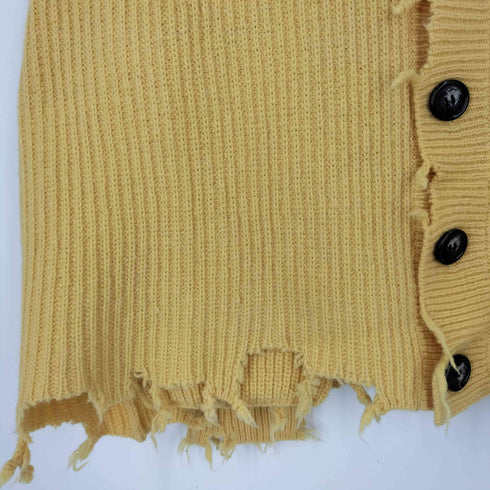 インターファクトリー INTER FACTORY oversize damaged knit cardigan オーバーサイズダメージニットカーディガン メンズ FREE