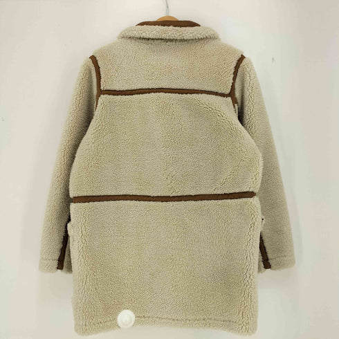 STAND STUDIO Chloe Faux Suede Jacket ムートンスタイル ダブルコート レディース 36
