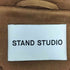 STAND STUDIO Chloe Faux Suede Jacket ムートンスタイル ダブルコート レディース 36