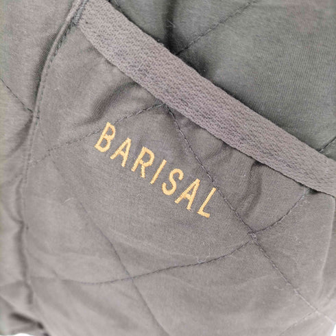 BARISAL 襟コーズ キルティングジャケット メンズ