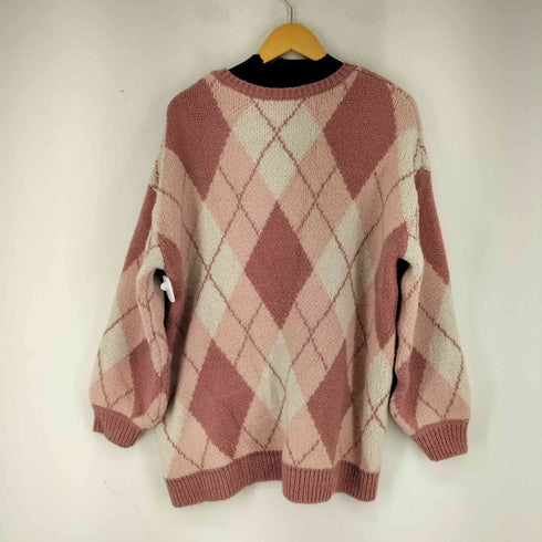 ヘザー Heather アーガイルチュニックプルオーバー レディース FREE