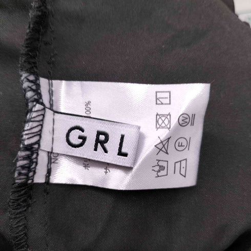 グレイル GRL サイドスリットリボンカーゴパンツ レディース FREE
