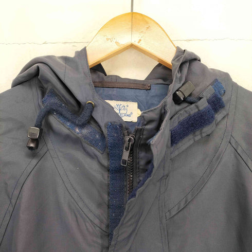 ティンバーランド Timberland 70~80S MADE IN ITALY ナイロンフーデッドハーフコート メンズ JPN:XL