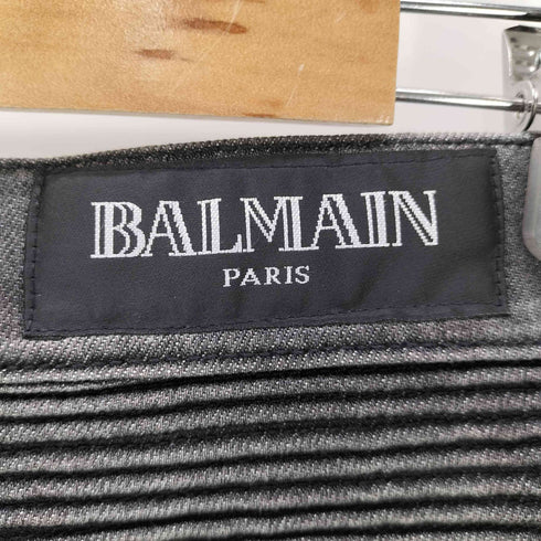 バルマン BALMAIN バイカーデニムパンツ メンズ US:30-31