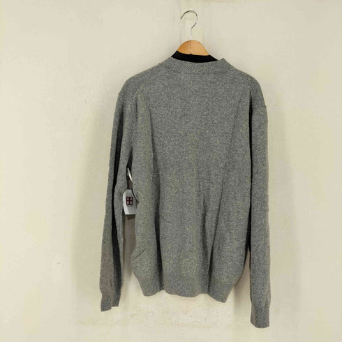 プレイコムデギャルソン PLAY COMME des GARCONS AD2024/4 Unisex V-Neck Cardigan TOP LIGHT GRAY メンズ JPN:XL