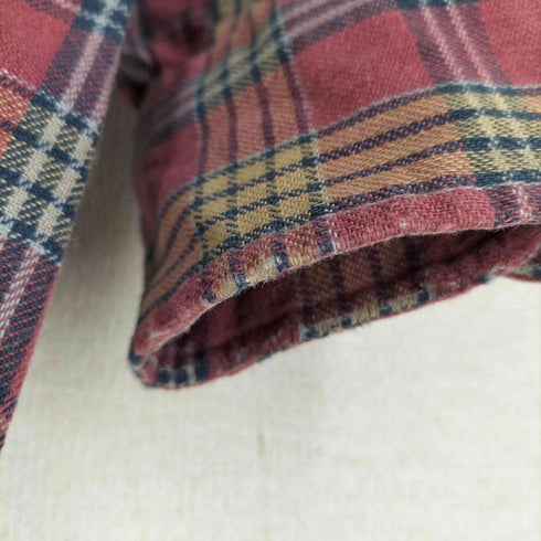 エルエルビーン L.L.Bean 80-90s USA製 NORTHWOODS チェック柄フランネルシャツ メンズ import:M