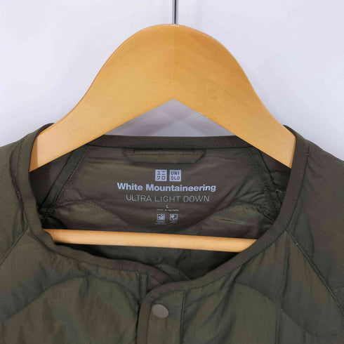 ホワイトマウンテニアリング WHITE MOUNTAINEERING ウルトラライトダウンオーバーサイズジャケット メンズ JPN:L