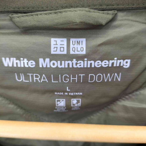 ホワイトマウンテニアリング WHITE MOUNTAINEERING ウルトラライトダウンオーバーサイズジャケット メンズ JPN:L