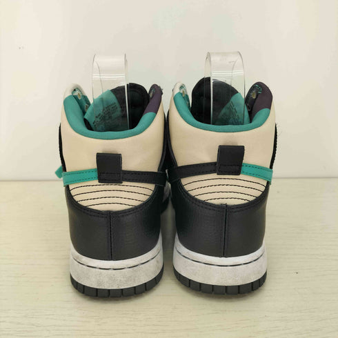 ナイキ NIKE DUNK HI RETRO EMB Pearl White and Washed Teal レディース JPN:24.5