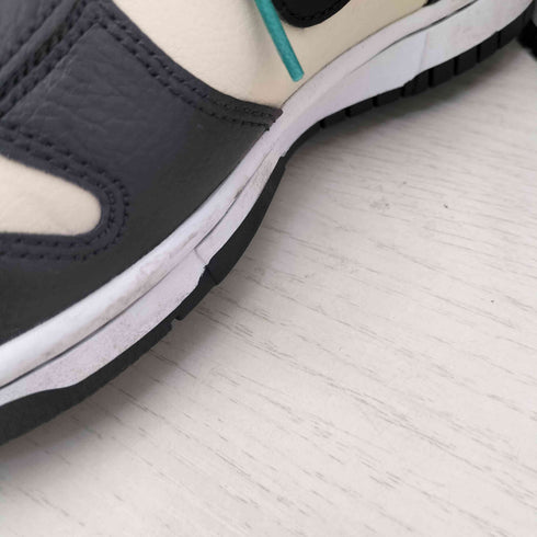 ナイキ NIKE DUNK HI RETRO EMB Pearl White and Washed Teal レディース JPN:24.5