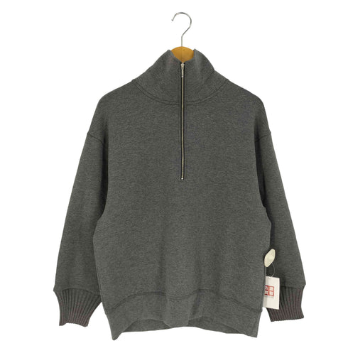 グリーンレーベルリラクシング GREEN LABEL RELAXING ダンボール ハーフジップ プルオーバー レディース