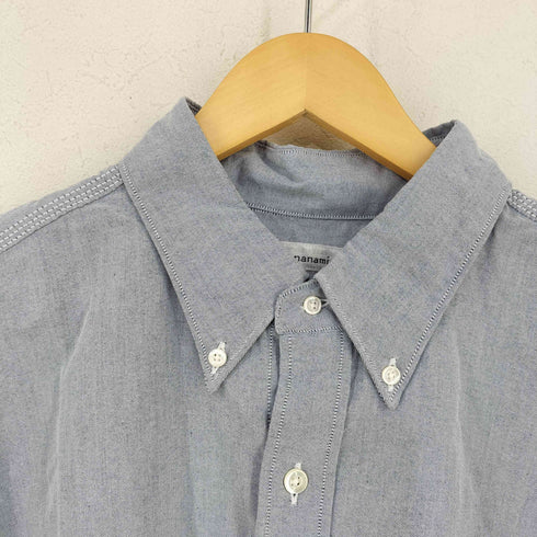 ナナミカ nanamica BD WIND S/S SHIRT (ボタンダウンウインドショートスリーブシャツ) メンズ JPN:L