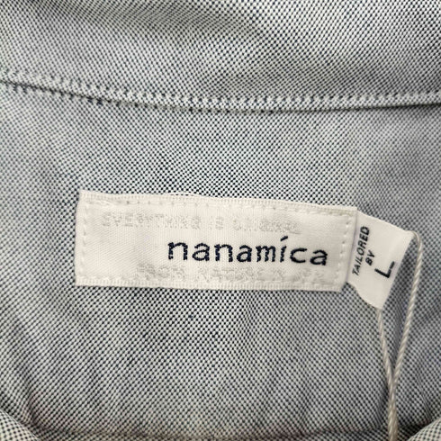 ナナミカ nanamica BD WIND S/S SHIRT (ボタンダウンウインドショートスリーブシャツ) メンズ JPN:L