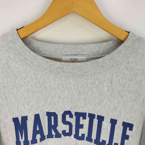 スローブイエナ SLOBE IENA MARSEILLEロゴスウェット レディース