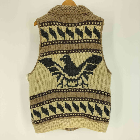 Flash Up Classical NEW WOOL ウール ジップアップ ニット ノースリーブ カウチン メンズ