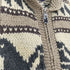 Flash Up Classical NEW WOOL ウール ジップアップ ニット ノースリーブ カウチン メンズ