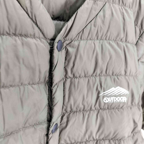 アウトドアプロダクツ OUTDOOR PRODUCTS 21AW 軽量ダウン インナージャケット 撥水透湿防 ポケッタブル パッカブル 700フィルパワー メンズ JPN:XL
