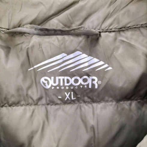 アウトドアプロダクツ OUTDOOR PRODUCTS 21AW 軽量ダウン インナージャケット 撥水透湿防 ポケッタブル パッカブル 700フィルパワー メンズ JPN:XL